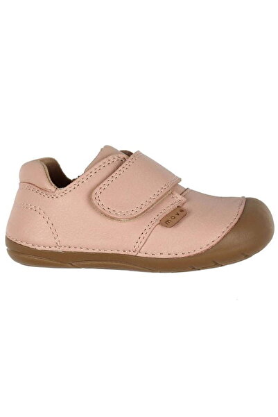 move Pantofi tip barefoot din piele pentru primii pași Chintz Rose By Melton