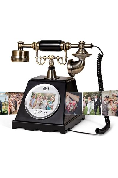 GENERAL RetroVox Video & Audio Guest Book Wedding Phone Guestbook Creative Ea...
