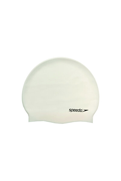 SPEEDO Απλό Επίπεδο Καπάκι Σιλικόνης 8-709910010 Λευκό ONE