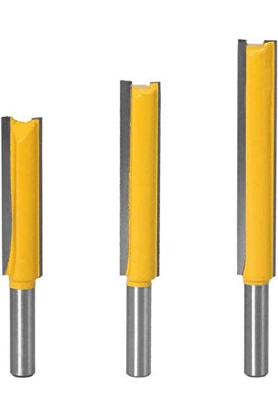 STARSTAR Carving bits 3pc 8mm flush trim 50/63/76mm for wood.