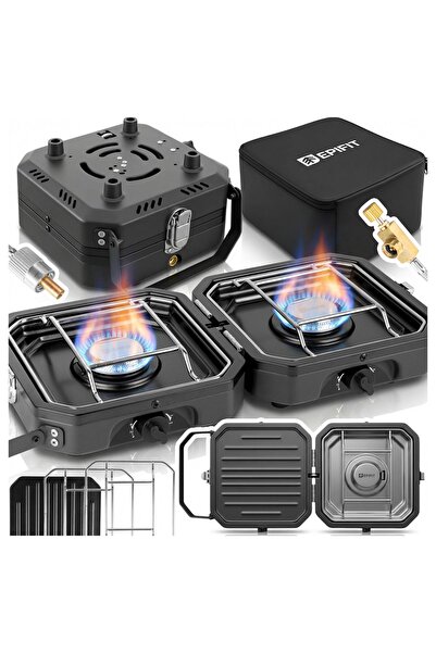 Epifit SPARK500 Aragaz de camping cu două arzătoare