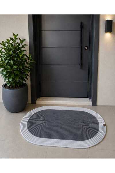 MTG JÜT TASARIM Jute Cord Rope Door Mat Bathroom Hallway Entrance Carpet Floo...