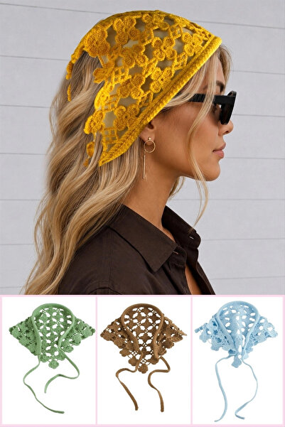 Generic Brand Children's Summer Braided Pearl Mesh Bohemian Headband Crown