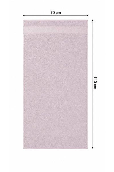 Ucarehome Bath Series Lilac Color Premium Soft, Tight Weave Bath-Body Towel (70X140 cm)
