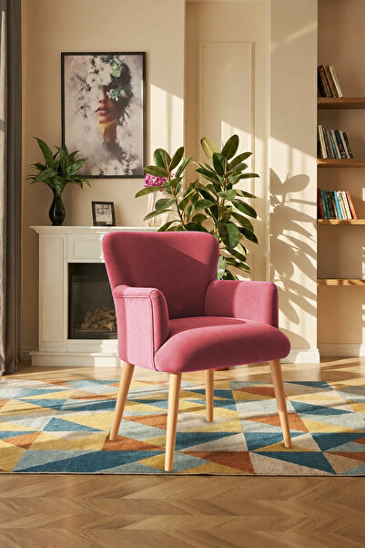 LOVİSSE HOME Hera Tekli Koltuk Berjer - Ofis Bekleme Salonu Kafe Balkon ve Mu...