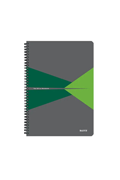 Leitz Office Notebook, Pp, Fsc Certification, Recyclable, A4, 90 Sheets, Spir...