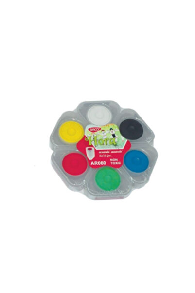 daço Acuarele 6 culori, Daco, Hora, Diametru pastilă 45 mm