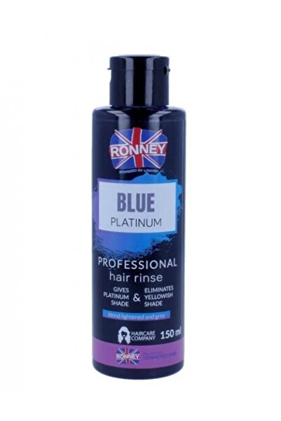 Ronney Îndepărtător de tonuri albastru platină pentru păr blond 150ml, Profes...