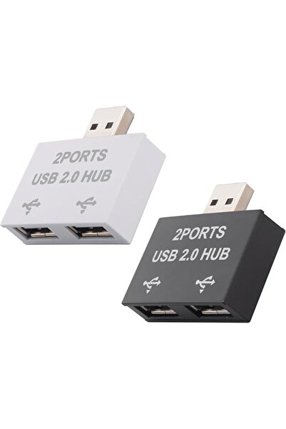 TERRIFI موزع USB، محول USB بمنفذ واحد إلى منفذين، موسع USB للكمبيوتر المحمول ...