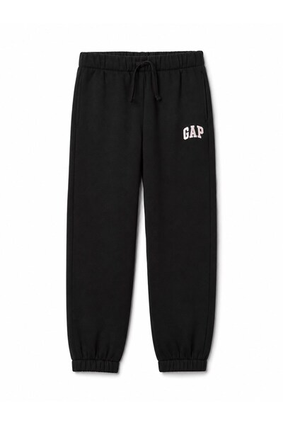 GAP Kids Gap Girls' Long-Legged Elastic Jogger Sweatpants 6-16 Years Black