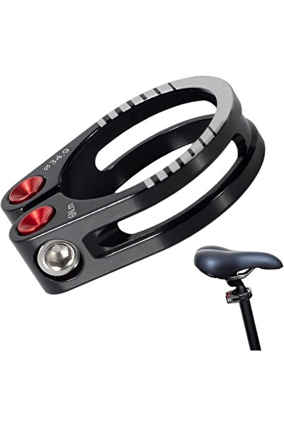 Generic Bicycle Seat Post Collar Comfortable Safe Seatpost Clamp Bicycle | Cl...