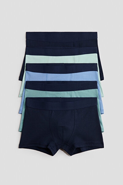 H&M 5'li Pamuklu Boxer Şort