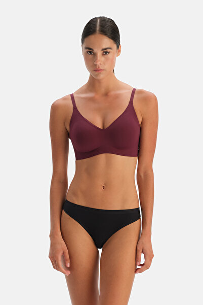 Dagi Black Modal Bonded Brazilian Panties
