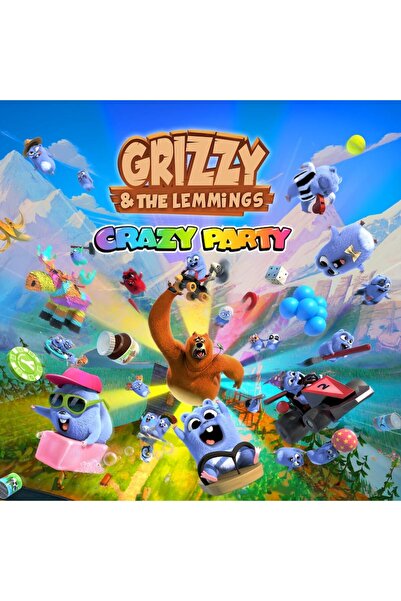 Genel Markalar PS5 Grizzy and the Lemmings - Crazy Party Garantili Dijital Oyun