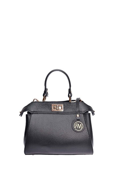 SimpleFind Roberta M Geanta piele -Amalie-Negru,Geanta de mana piele naturala...
