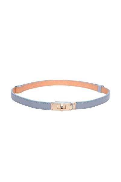 SimpleFind Isabella Rhea Curea piele-Vera-Albastru deschis,Curea piele natura...