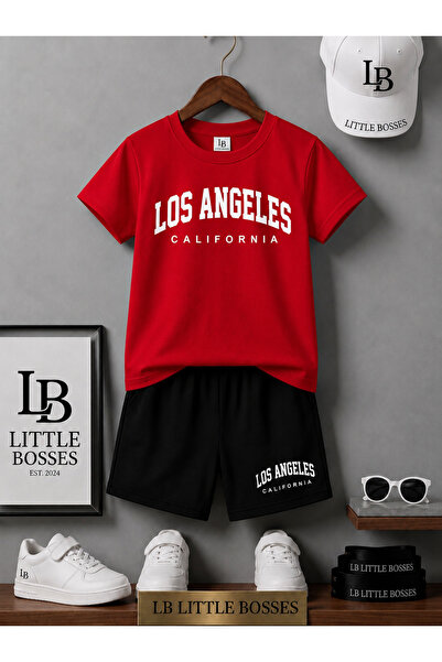 LB little bosses Summer Shorts T-Shirt Unisex (Los Angeles)