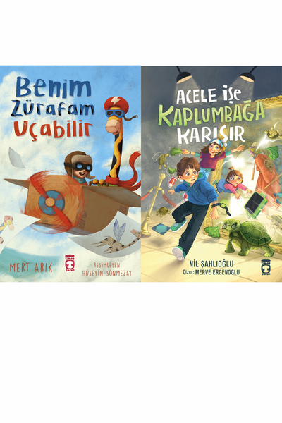 Timaş Çocuk Benim Zürafam Uçabilir (Mert Arık) ve Acele İşe Kaplumbağa Karışır