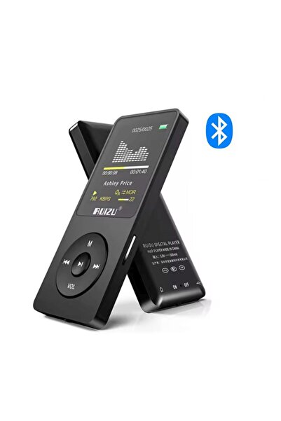 X02-B Bluetooth 5.0 Ultra İnce MP3 MP4 Çalar Radyo 8GB MP3 Player