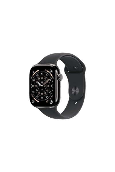 Apple MFD24TU/A Watch Series 11 GPS + Cellular 46mm Slate Titanyum Kasa ve Si...