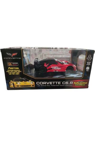 LOVE ATELİER Corvette C6.R Işıklı-USB Kablolu Kumandalı Araba