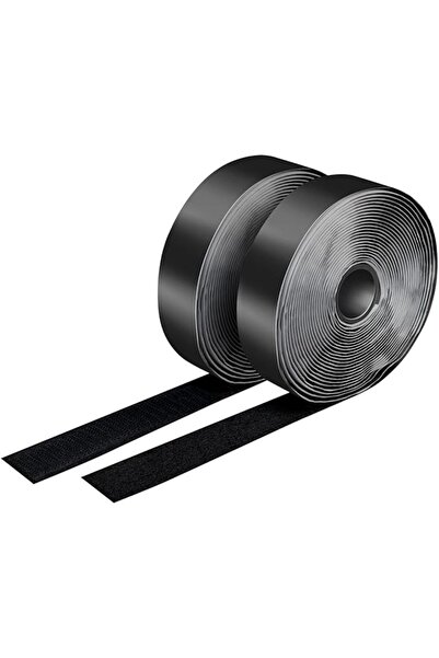LogiLink SET curele autoadezive Logilink, tip Velcro, 500 cm x 2.5 cm, negru,...