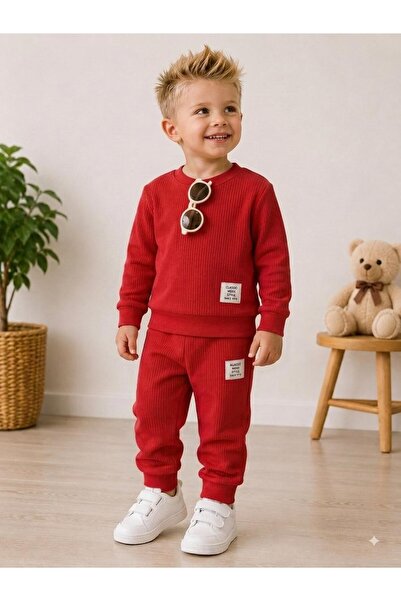 ciklet kids Boy's Camisole Top and Bottom Set