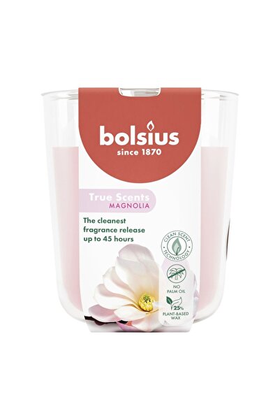 Bolsius Set 2 x Lumanare Parfumata in Pahar, Magnolie, Bolsius, 97 x 85 mm