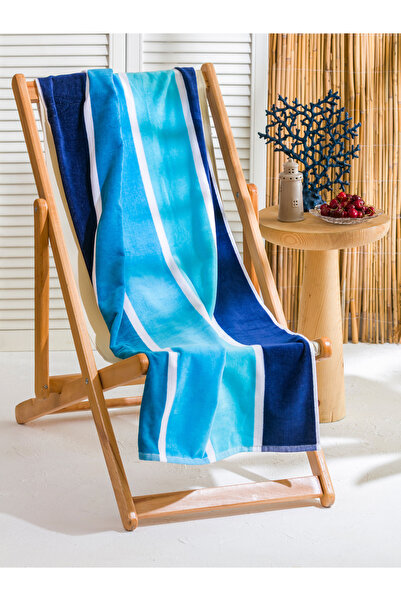 LC Waikiki Prosop de plajă bărbătesc în dungi 70x150 cm