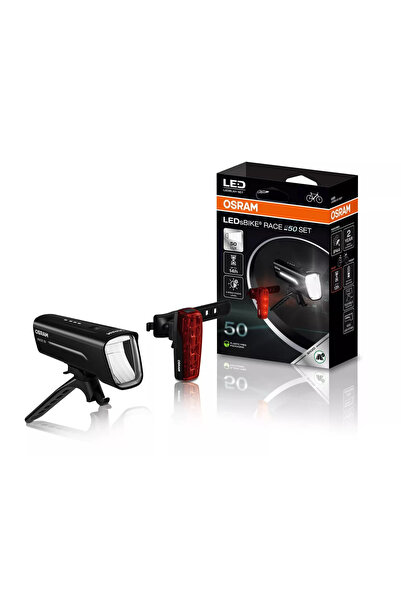 ams-OSRAM SET FAR SI STOP CU LED PT BICICLETA 50LX