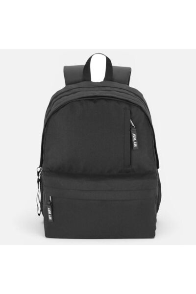 Zâna Casei Rucsac negru cu multiple compartimente