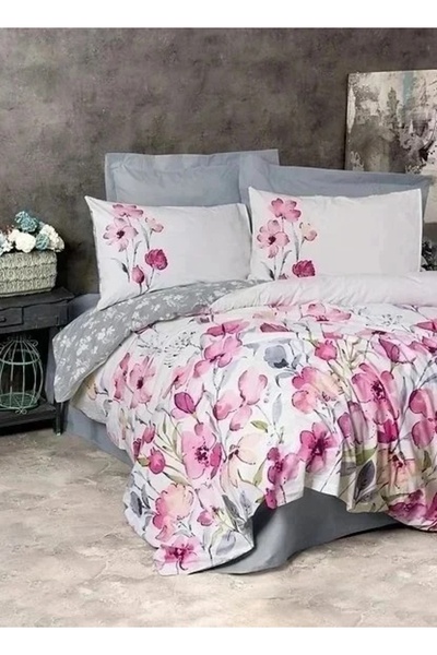 OEM Set de fețe de pernă + 2 fețe de pernă, 100% bumbac ranforce, 200x200 cm ...