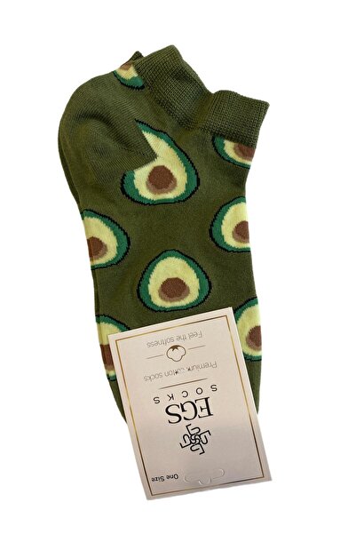 EGS SOCKS Quality Comfortable Breathable Avocado Patterned Unisex Socks (Size...