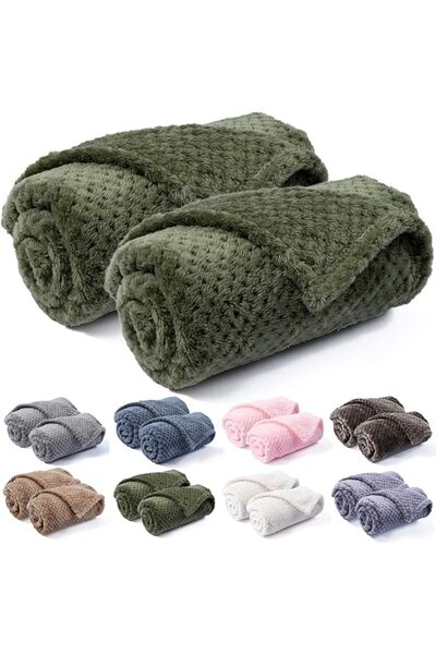 GENERAL Dog Blanket or Cat Blanket or Pet Blanket, Warm Soft Fuzzy Blankets f...