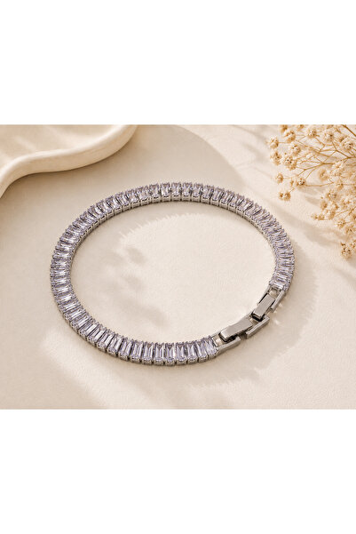 Archhazel Jewelery Steel Baguette Waterway Bracelet