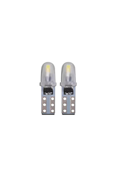 OEM Set Becuri LED Auto, Soclu T5, 2 SMD 3014, CANBUS, 40 Lumeni, 12V, Rosu