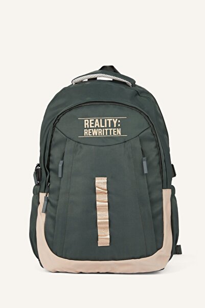 DeFacto Printed Multi-Compartment Men's Backpack H9240Axns
