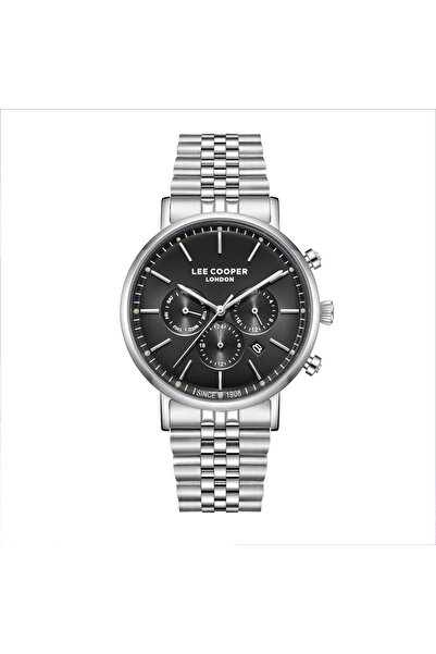 Lee Cooper Men's Multifunction Black Dial Watch - LC08372.350