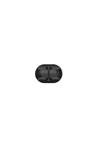 Choice4 1 Clips Black Silicone USB Cable Clip Winder Organizer Round Charger ...