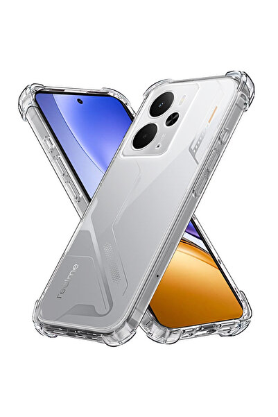 choice2 realme 14X 5G Transparent Luxury Ultra Thin Clear Phone Case For 15 1...