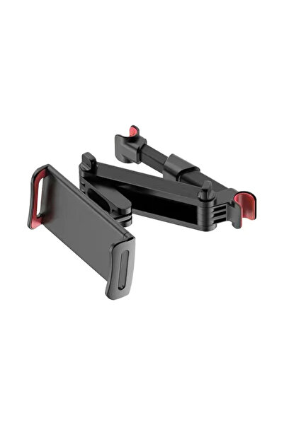 Choice1 Red Telescopic Car Headrest Tablet Holder Adjustable Stand Cradle For...