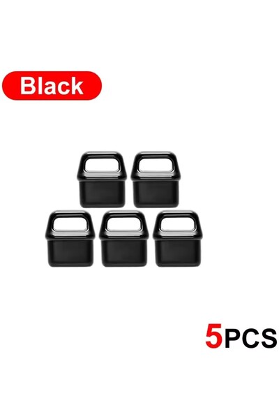 Choice1 5Pcs Black Type C Charging Port Protector Stopper Cap Cover DIY Dust ...
