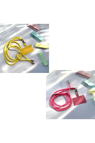 Choice3 2pcs mix 1/2Pcs Crossbody Lanyard Necklace Strap Universal Mobile Pho...