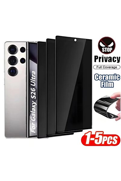 Choice58 5Pcs Galaxy S26 Ultra 1-5Pcs Matte Ceramic Privacy Screen Protector ...