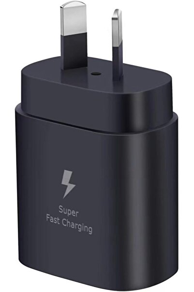 Choice black AU Australian standard charger, 25W Super Fast Type C Charger Bl...