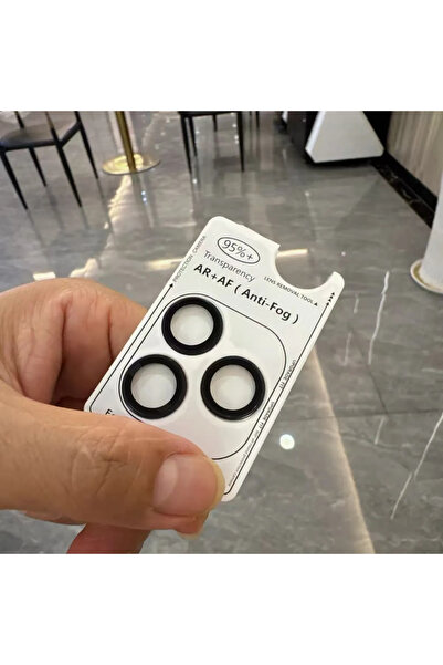 Choice72 17Pro or 17Pro Max black AR+AF Anti-Drop Camera Lens Protector for i...