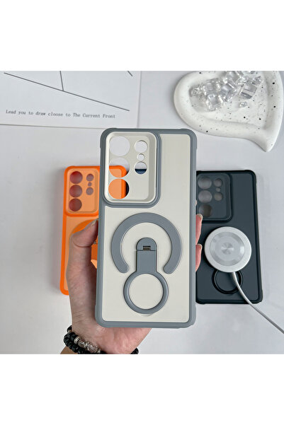 Choice40 Galaxy S26 Ultra Gray Shockproof Armor Matte For Magsafe Magnetic Ca...