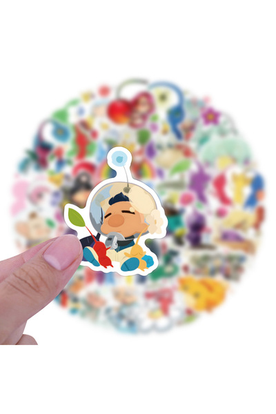 Choice 50PCS 50PCS Pikmin Stickers Graffiti Stickers DIY Diary Phone Case Han...