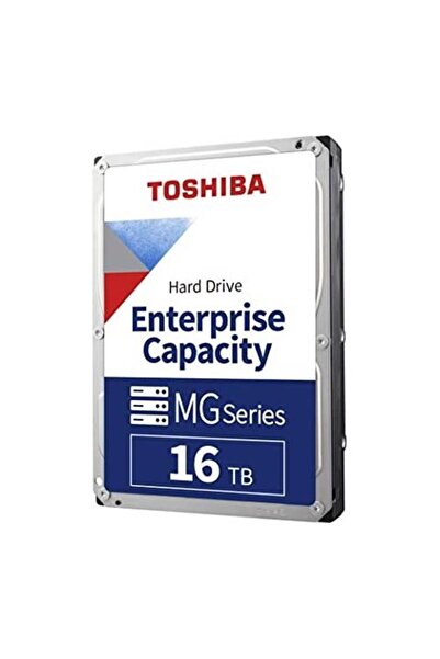 Toshiba 16TB 3.5" MG11ACA16TE SATA 3.0 512MB 7200 RPM 7-24 Güvenlik-Enterprice Harddisk