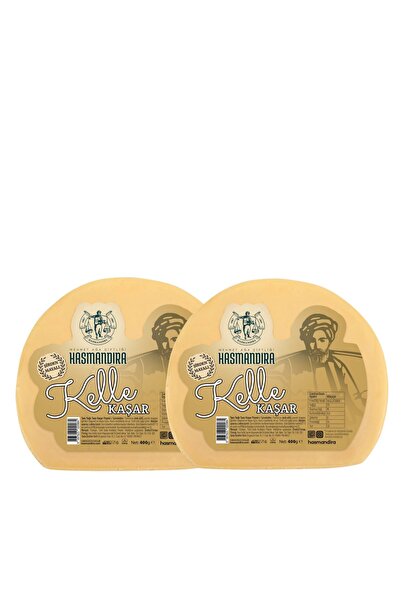 Şirden Mayalı Kelle Kaşar Peyniri 400 g x 2 Adet (Tam Yağlı Doğal Kaşar)